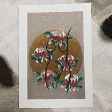 Load image into Gallery viewer, Art print celebrating self-love and authenticity, featuring a woman in her natural state, available in A4, A5, and A3 sizes, printed on eco-friendly 250gsm recycled natural art paper