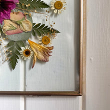 Load image into Gallery viewer, Dahlia Mandala Pressed Flower Frame