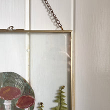 Load image into Gallery viewer, Hand painted 'Foraging' Pressed Flower Frame