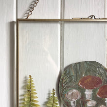 Load image into Gallery viewer, Hand painted 'Foraging' Pressed Flower Frame