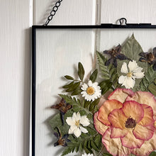 Load image into Gallery viewer, Rose Mandala Pressed Flower Frame
