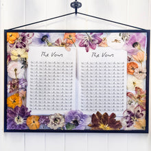 Load image into Gallery viewer, Personalised Bespoke - Black Wedding Vow Frame