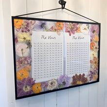 Load image into Gallery viewer, Personalised Bespoke - Black Wedding Vow Frame