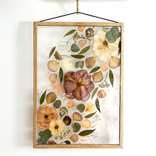 Load image into Gallery viewer, Personalised Bespoke - Set of 3 - Pressed Flower Frame