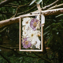 Load image into Gallery viewer, Personalised Bespoke - Oak Wildflower Frame