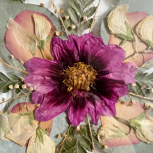 Load and play video in Gallery viewer, Dahlia Mandala Pressed Flower Frame