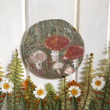 Load image into Gallery viewer, Hand painted &#39;Foraging&#39; Pressed Flower Frame
