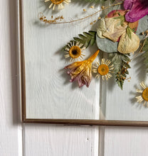 Load image into Gallery viewer, Dahlia Mandala Pressed Flower Frame
