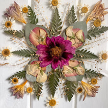 Load image into Gallery viewer, Dahlia Mandala Pressed Flower Frame
