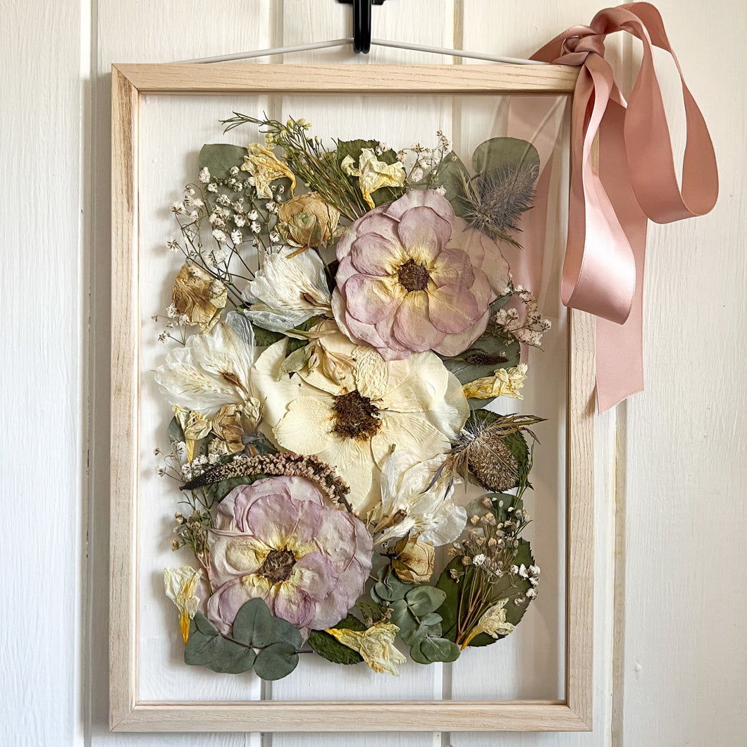 Personalised Wildflower Frame