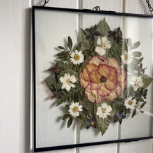 Load and play video in Gallery viewer, Rose Mandala Pressed Flower Frame
