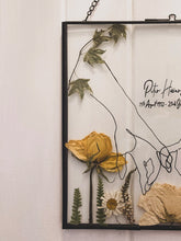 Load image into Gallery viewer, Custom Memorial Pressed Flower Frame
