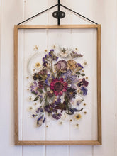 Load image into Gallery viewer, Set of 3 Custom Pressed Wildflower Frame
