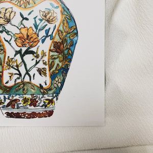 Asia Vase print - Limited Edition